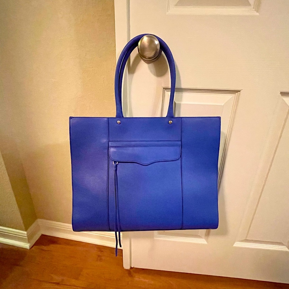 Rebecca Minkoff Large MAB Tote in blue